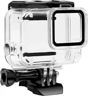FitStill Waterproof Housing Case for Go Pro Hero 7 White & Silver, Protective 45m Underwater Dive Case Shell with Bracket Accessories for Go Pro Hero7 Action Camera