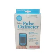 Deluxe Pulse Oximeter Blood Oxygen Level Monitor NIB Veridian Healthcare