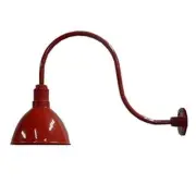 Deep Bowl Dome Lighting Fixture Facing Gooseneck 150W Max AGB103-AD8