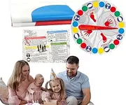 Game - Classic Twist Poses Floor Game I Twisting Mat Game, Board Games Activity Mat, Floor Games with Mats, Twist Poses Large Mat Balance Mat Interactive Toys for Kids and Adults.