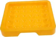 BRIGHTFUFU Box Box Board Games Rotating Ball Plate Rolling Ball Tray Spinning Ball Tray Board Game Table Reversi Game Rolling Ball Plate Spinning Ball Plate Games Plastic Yellow