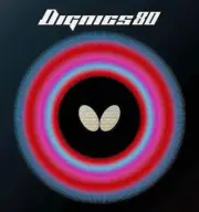 Butterfly Dignics 80 Table Tennis Ping Pong Rubber Black or Red / 2.1 or 1.9