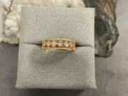 Clogau Welsh 18ct Gold 1854 Anniversary Diamond Ring Rare £470 off