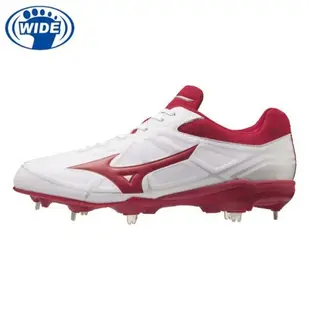 Mizuno Lightrevo Buddy [11GM212162] 男 棒球釘鞋 棒壘鞋 寬楦 運動 訓練 白紅