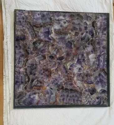 Amethyst Table Top / Slab Agate Natural stones Handmade Home Decor