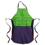 Marvel The incredible Hulk Adult Kitchen Apron Disney Store 38 1/2'' H x 28 1/3"