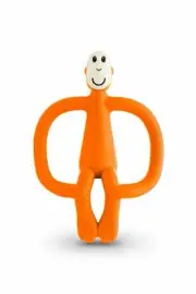 Matchstick Monkey Teething Toy and Gel Applicator - Orange