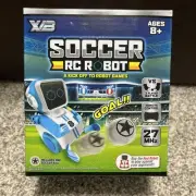 NEW IN BOX Soccer RC Robot Game w/ Ball & Remote Control Age 8+