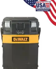 Portable Storage Tool Box Mobile Rolling Organizer Bin Tray DEWALT DWST20880