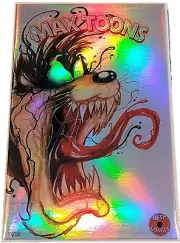 Maxtoons Venomized Tazmanian Devil Chrome Foil Max Toons #10/10 Taz