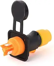 10pcs 3Pins Waterproof Locking Male Cable Plug Female Chassis NAC3MPX or NAC3MX-W + NAC3FPX + Connector NAC3FX-W(10xE1022M-Input)