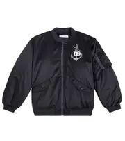 [Dolce & Gabbana Kids] Dolce & Gabbana Kids DG bomber jacket Y 14 blue