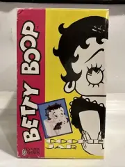 1995 BENJAMIN MEDWIN BETTY BOOP COOKIE JAR BLACK AND WHITE NEW IN BOX