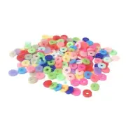 Mixed Color Beads Jewellery Making Kits 200pieces Bracelet Making Spacer Beads