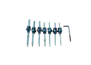 22 Piece Countersink Drill Bit Set