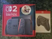 Nintendo Switch 2 Mario Kart Bundle Console with Pro Controller