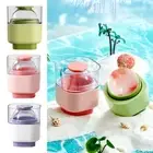 Bar Kitchen Tool Round Ice Cube Molds Quick-freezing Silicone Ice Jelly Mold