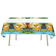 Lion King Tablecloth Party Supplies Birthday Decorations 108*180cm