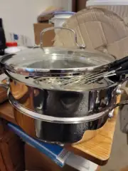 Nuwave Precision Induction 31121 Stainless Steel Ultimate Cookware Set Steamer