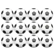 12Pcs Foosballs Table Ball Tabletop Game Small Football Table Soccer Ball