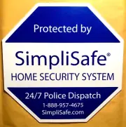 SimpliSafe Home Security System Original Octagonal Window/Yard Sign - BRAND NEW