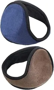 [Garneck] Warm Earmuffs for Winter 2pcs Ear Cover for Outdoor Activities Plush Comfortable and Sturdy