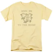 The Regular Show Baby Ducks T Shirt Mens Licensed Cartoon Merch Polaroid Banana