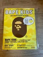 New RARE Bape Kids 2007 Autumn/Winter Collection / Sticker Sheet / mini tote bag