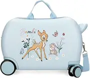 Joumma Disney Before The Bloom Children's Suitcase Blue 45x31x20cm Hard Shell ABS 24.6L 1.8 kg 4 Wheels Hand Luggage, Blue, Children's Suitcase, Blue, Children's Suitcase