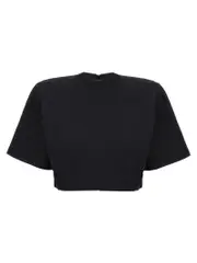 [Pinko] Pinko-Manny T Shirt Nero-Donna XS