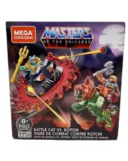 Mega Construx Master of the Universe Met-Man Roton & He-Man And Battle cat