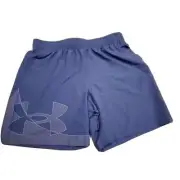 Under armour Shorts Mens XL Blue 100% Polyester Pocket Pull On Drawstring NWT