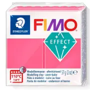 Fimo Effect Polymer Clay - Translucent Red No 204