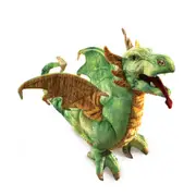 Folkmanis Wyvern Dragon 43cm Animal Hand Puppet Kids/Children Fun Play Toy 3y+