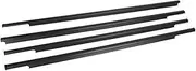 QASULER Car Door Edge Protector, for Mitsubishi, for Outlander 2006 2007 2008 2009 2010 2011 2012 4X Car Outside Window Weatherstrip Car Roof Weatherstrip Seal