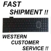 NEW Genuine ASUS Spanish Keyboard for ROG GL742 GL742V GL742VW BACKLIT Latin