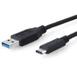 8Ware USB 3.1 Cable 1m Type-C to A Male to Male Black 10Gbps UC-3001AC