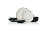 Noritake Colourwave 12 Piece Dinner Set Graphite