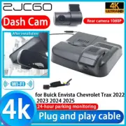 4K Wifi DVR Dash Cam Camera for Buick Envista Chevrolet Trax 2022 2023 2024 2025