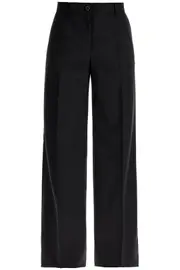 [DOLCE & GABBANA] DOLCE & GABBANA woolen flare pants in 42 Black