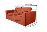 WALTERS 3 Seat Sofa