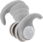 KOMBIUDA Noise Reduction Earplugs for Concerts Snore Blocking Silicone Comfortable Reusable for Swimming Learning