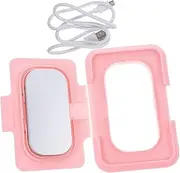 MOBUTOFU Portable Baby Wipe Warmer Tissue Heater Portable Wipe Warmer for Diaper Changing Baby Shower