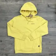Patagonia Hoodie Sz XL Mens Sz 2XL Womens Fitz Roy Icon Uprisal Milled Yellow