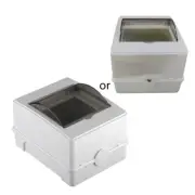 Open and Protection Circuit Box with Transparent Cover for Wall