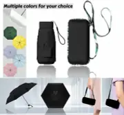 Mini Pocket Umbrella Travel Super Windproof Compact Folding Sun Anti-UV Rain AU
