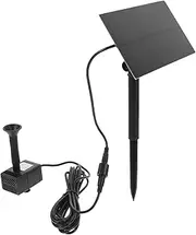 Solar Fountain Pump Outdoor Water Feature with Efficient Solar Panel Easy Installation for Birdbaths and Gardens Durable and Design Multiple Water Spray Modes