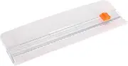 uxcell 12 Inch Paper Cutter, A4 Size Portable Paper Trimmer Slicers Scrapbooking Tool for Craft Paper Photo Cardstock, White
