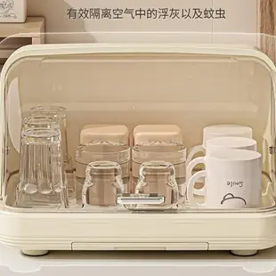 杯子架 杯子置物架 碗盤收納盒 杯子收納 防塵杯架 收納盒 韓國收納櫃