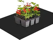 Automatic Irrigation Mat - Lightweight Thick Felt Pad, Capillary Garden Sheet | Hydroponic Plant Indoor Setup Support, Automatic Moisture Greenhouse Gardening Mat for Indoor and Outdoor Greenhouse